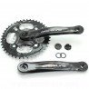 PEDALIER VTT-CITY 22/32/42 7/8V. 170mm ALU NOIR