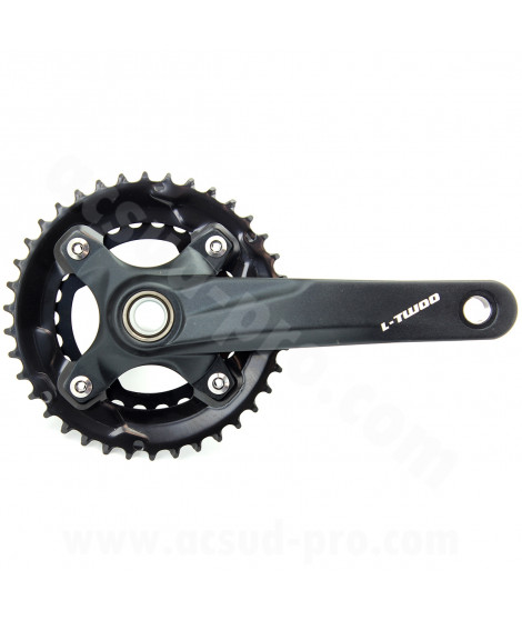 PEDALIER VTT L-TWOO 38-26D 170mm 2X8V.