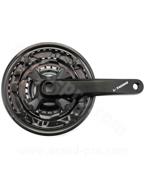 PEDALIER VTT L-TWOO 42-34-24D 170mm 3X8V.