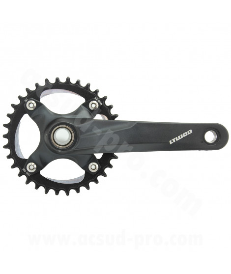 PEDALIER VTT L-TWOO MONO HOLLOW 34D 170mm L-TWOO 1X9/10/11/12/13V.