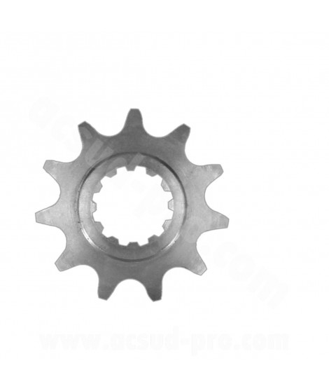 PIGNON SORTIE BOITE MOTO ADAPT. AM6 11 DENTS 420 MBK 50 X-POWER / YAMAHA 50 TZR / PEUGEOT 50 / XPS / RIEJU 50 SMX