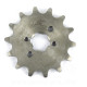 PIGNON SORTIE BOITE MOTO ADAPT. DERBI 14 DENTS 420 DERBI SENDA 50 EURO 2 + EURO 3 / DRD / GPR / GILERA 50 SMT / RCR