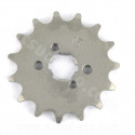 PIGNON SORTIE BOITE MOTO ADAPT. DERBI 15 DENTS 420 DERBI SENDA 50 EURO 2 + EURO 3 / DRD / GPR / GILERA 50 SMT / RCR