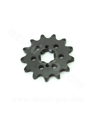 PIGNON SORTIE BOITE MOTO ADAPT. DID DERBI 13 DENTS 420 DERBI SENDA 50 EURO 2 + EURO 3 / DRD / GPR / GILERA 50 SMT / RCR