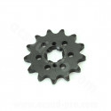 PIGNON SORTIE BOITE MOTO ADAPT. DID DERBI 13 DENTS 420 DERBI SENDA 50 EURO 2 + EURO 3 / DRD / GPR / GILERA 50 SMT / RCR