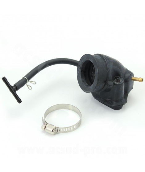 PIPE ADMISSION MAXISCOOTER SOUPLE ADAPT. SYM SYMPHONY 125-150cc 2009-2014 / PEUGEOT 125cc (OEM : 1711A-ARA-000)
