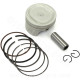 PISTON MAXISCOOTER ADAPT. YAMAHA NMAX TRICITY 155CC  Ø58 ( SEGMENTS RIK )