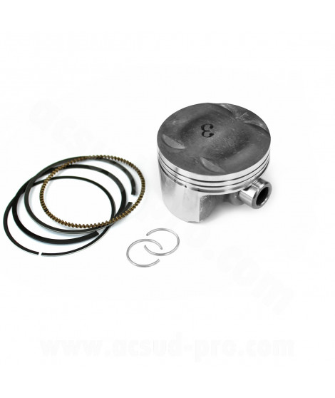 PISTON MAXISCOOTER ADAPT. YAMAHA XMAX -WR-YZF 125CC Ø52mm (SEGMENTS RIK)