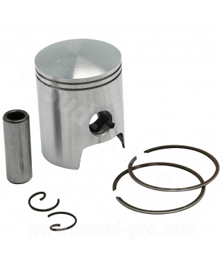 PISTON MOTO MVT POUR CYLINDRE IRON MAX FONTE ADAPT. AM6 - DERBI EURO 3 (Ø40MM)