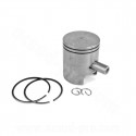 PISTON SCOOTER TNT ADAPT. MBK BOOSTER / YAMAHA BWS CALOTTE PLATE Ø40mm X 1.2 GRAPHITE