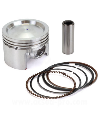 PISTON SCOOTER TNT ADAPT. PIAGGIO 50CC 4TPS ZIP / FLY / LIBERTY / VESPA ET4  D49 (MOTEUR 2 SOUPAPES) pour cylindre 80cc
