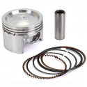 PISTON SCOOTER TNT ADAPT. PIAGGIO 50CC 4TPS ZIP / FLY / LIBERTY / VESPA ET4  D49 (MOTEUR 2 SOUPAPES) pour cylindre 80cc