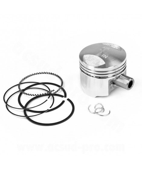 PISTON SCOOTER TNT ADAPT. SYM MOI / ORBIT 4T / PEUGEOT VIVACITY 3 / TWEET / LUDIX / BOSTON / HALO 12 POUCES 4T (Ø.37mm AXE Ø.10)