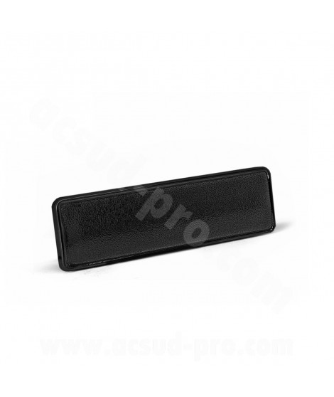 PLAQUE CACHE NUMEROS ADAPT. MBK BOOSTER / NITRO / YAMAHA BWS / AEROX NOIR