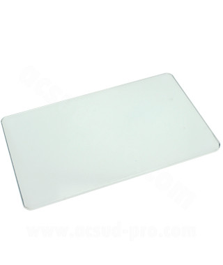 PLAQUE IMMATRICULATION MOTO PLEXIGLASS  210X130 POUR BANDE FILM REFLECTO