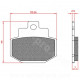 PLAQUETTE DE FREIN MAXISCOOTER BRENTA ADAPT. GILERA RUNNER 125CC / PIAGGIO GTS 12-300CC ARRIERE  (HOMOLOGUEE ECE R90) BR3024