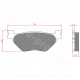 PLAQUETTE DE FREIN MAXISCOOTER BRENTA ADAPT. YAMAHA TMAX 500 2001-2003 / 530-560CC 2008-2024 ARRIERE (HOMOLOGUEE ECE R90) BR3058