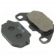 PLAQUETTE DE FREIN MAXISCOOTER RB MAX ADAPT. KYMCO AGILITY RT16 / PEOPLE / SUPER 8 / SYM JOYRIDE / HD 125CC