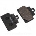 PLAQUETTE DE FREIN MAXISCOOTER RB MAX ADAPT. PIAGGIO MP3 300-350-400-500CC 2018  AVANT  NOUVEAU MODELE   (OEM  : 1C003813)