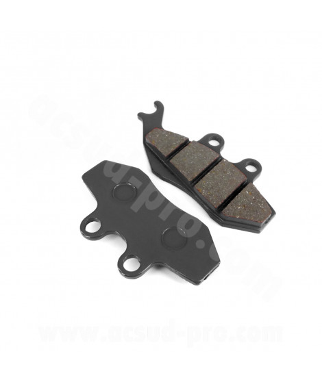 PLAQUETTE DE FREIN MAXISCOOTER TNT ORIGINAL ADAPT. DNA / HEXAGON / DERBI SM DRD / PEUGEOT SATELIS