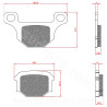 PLAQUETTE DE FREIN MOTO BRENTA ADAPT. RIEJU MRT 50 PRO / GPR 125cc / RS4 / RS3 / XR7 (HOMOLOGUEE ECE R90) BR3187