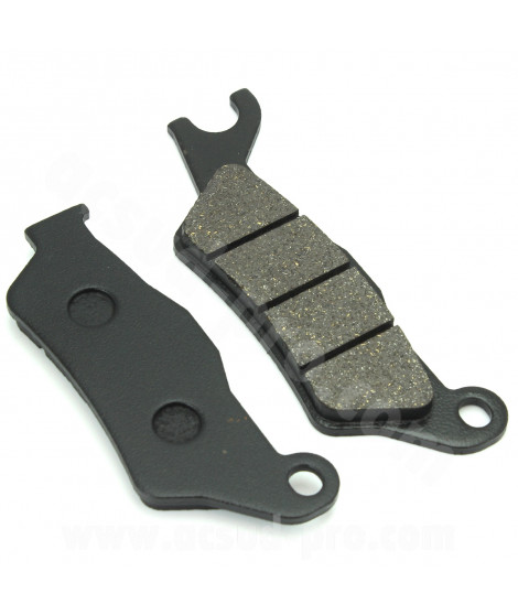 PLAQUETTE DE FREIN SCOOTER TNT ADAPT. PIAGGIO AV TYPHOON 2018- / APRILIA SR MOTARD 2018- (1C002634)