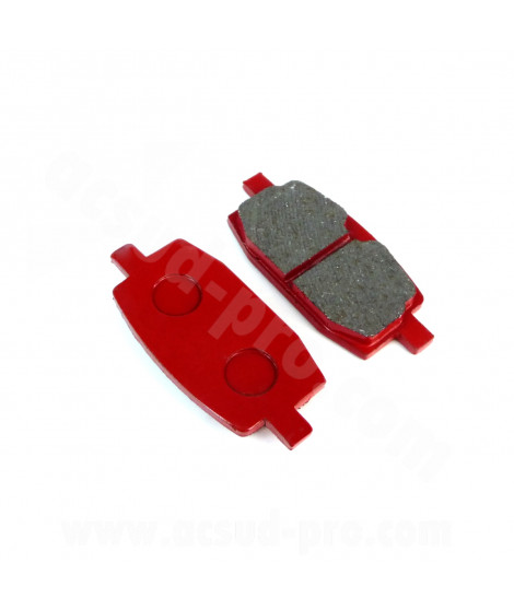 PLAQUETTE DE FREIN SCOOTER TNT ORIGINAL ADAPT. TNT MOTOR ROMA / V-CLIC / BOOSTER 100 / GY6 50CC / X-POXER 50  / DTR 50 / TZR 50