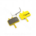 PLAQUETTE DE FREIN VELO WTP COMPATIBLE AVID ALL JUICY ET MECA BB7 (ORGANIC)