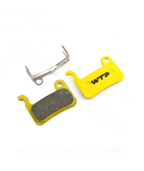PLAQUETTE DE FREIN VELO WTP COMPATIBLE XTR. XT 2004. SAINT (ORGANIC)