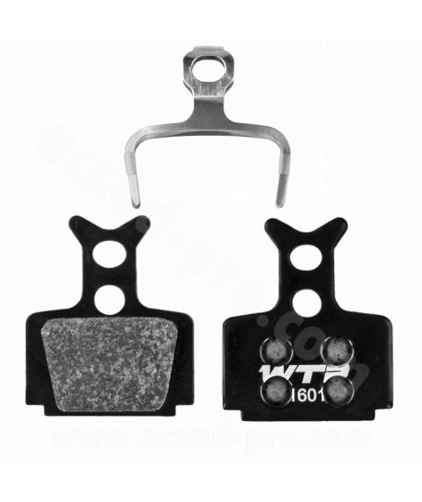 PLAQUETTE DE FREIN VELO WTP ELITE COMPATIBLE FORMULA THE ONE. THE MEGA. R1 (SEMI-METAL)