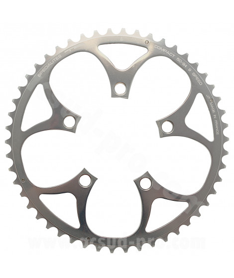 PLATEAU T.A COMPACT Ø94mm 50 DENTS ARGENT 5 BRANCHES (EXTERIEUR)