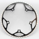 PLATEAU T.A HORUS Ø135mm 52 DENTS EXTERIEUR NOIR