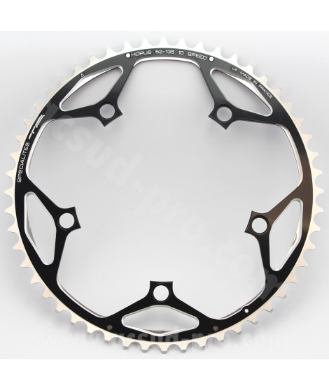 PLATEAU T.A HORUS Ø135mm 52 DENTS EXTERIEUR NOIR