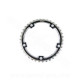 PLATEAU WTP Ø110mm 34 DENTS ROUTE 5 BRANCHES COMPACT NOIR