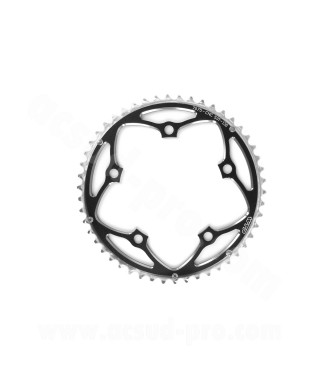 PLATEAU WTP Ø130mm 50 DENTS ROUTE SHIMANO NOIR