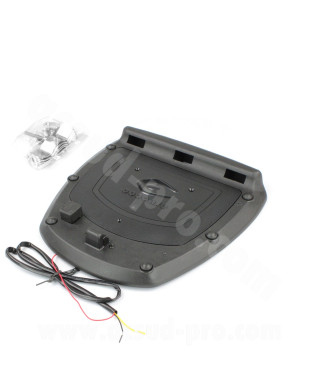 PLATINE DE TOP CASE COOCASE ASTRA S48 LITRES NOIR LUXURY (KIT VISSERIE INCLUS)