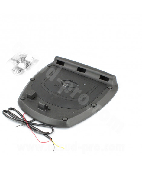 PLATINE DE TOP CASE COOCASE ASTRA S48 LITRES NOIR LUXURY (KIT VISSERIE INCLUS)