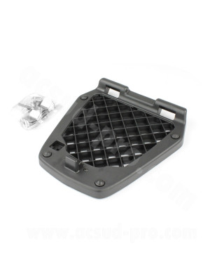 PLATINE DE TOP CASE COOCASE VIVO 28 / 30 / 36 LITRES NOIR (KIT VISSERIE INCLUS)