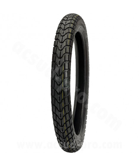 PNEU CYCLOMOTEUR 17" 2.50-17 / 110/80-17  DEESTONE D809 38L  TT