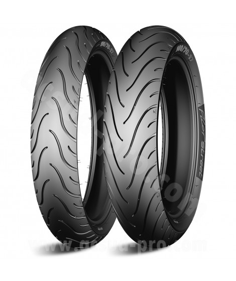 PNEU MOTO 14" 90/90-14 MICHELIN PILOT STREET  TL/TT 52P (AGREE / LIGIER / STABY LA POSTE) AVANT/ARRIERE