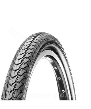 PNEU VELO 26 X 1.75 CST C1446 SKIP AVEC BANDE ANTI-CREVAISON NOIR TRINGLE RIGIDE TR (47-559)