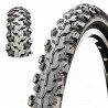 PNEU VELO 26 x 1.95 CST KNOBBLY TRACTION BANDE ANTI-CREVAISON 5MM NOIR TRINGLE RIGIDE TR (53-559)
