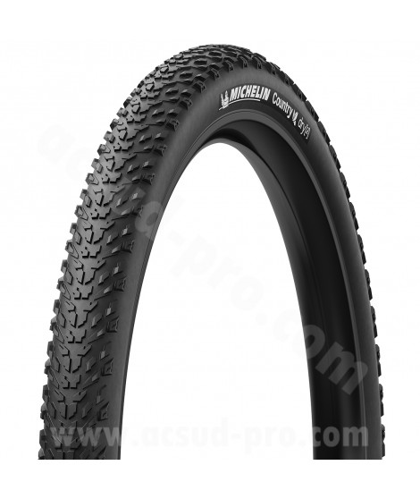 PNEU VELO 26 x 2.00 MICHELIN COUNTRY DRY 2 TRINGLE RIGIDE TR (52-559)