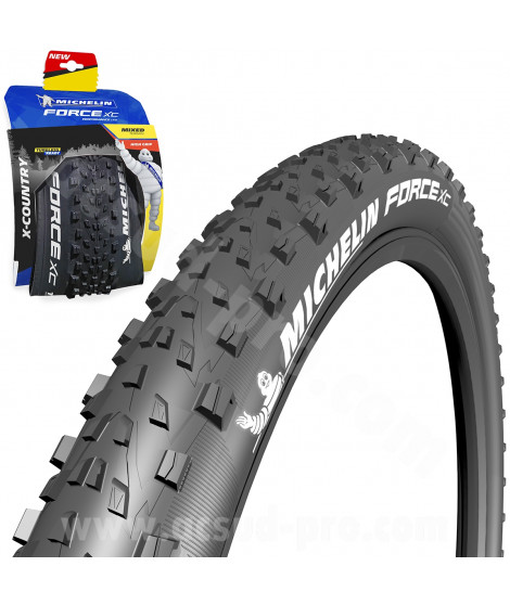 PNEU VELO 26 x 2.10 MICHELIN FORCE XC PERFORMANCE LINE TUBELESS READY TRINGLE SOUPLE TS (54-559)