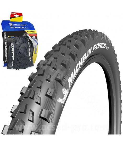 PNEU VELO 27.5 x 2.60 MICHELIN FORCE AM PERFORMANCE LINE TUBELESS READY E-BIKE READY TRINGLE SOUPLE TS (66-584)