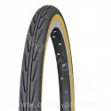 PNEU VELO 450A MICHELIN CITY J BLANC NOIR TRINGLE RIGIDE TR (37-390)