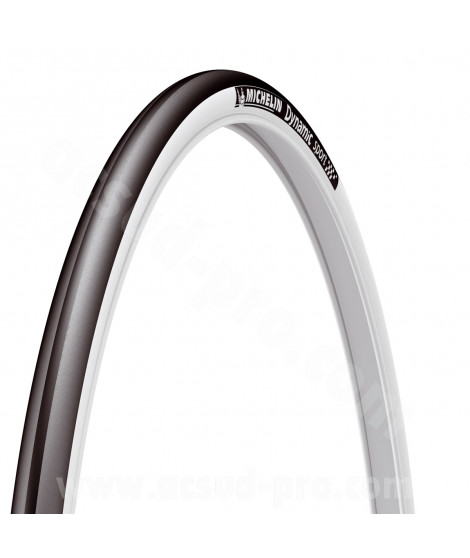PNEU VELO 700 x 23 MICHELIN DYNAMIC SPORT BLANC 3x30TPI 310G TRINGLE RIGIDE TR (23-622)