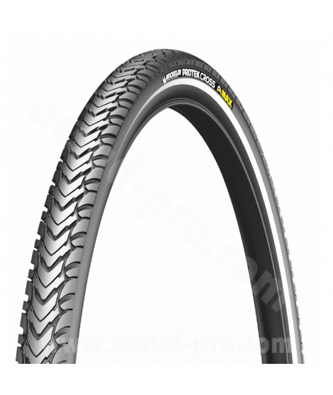 PNEU VELO 700 x 32 MICHELIN PROTEK CROSS MAx 5mm BANDES REFLECHISSANTES E-BIKE READY TRINGLE RIGIDE TR (32-622)