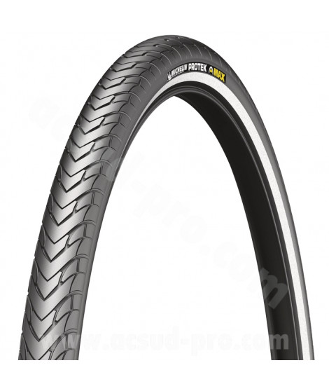 PNEU VELO 700 x 38 (29 x 1.50) MICHELIN PROTEK MAx 5mm BANDES REFLECHISSANTES E-BIKE READY TRINGLE RIGIDE TR (40-622)