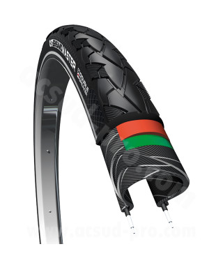 PNEU VELO 700 x 38 VTC/VAE URBAIN CST SENSAMO MASTER NOIR BANDE ANTI-CREVAISON 5MM TRINGLES RIGIDES  REFLECHISSANTS(40-622)
